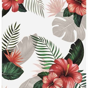 Reispapier Decoupage A3 | Klebriges Maulbeerpapier für Decoupage 16,53''X11,69'' | Blumenmuster für Decoupage PR 2296