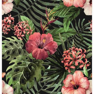 Reispapier Decoupage A3 | Klebriges Maulbeerpapier für Decoupage 16,53''X11,69'' | Blumenmuster für Decoupage PK 2088