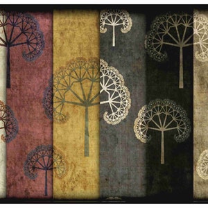 Reispapier Decoupage A3 | Klebriges Maulbeerpapier für Decoupage 16,53''X11,69'' | Blumenmuster für Decoupage PR 2160
