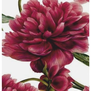 Reispapier Decoupage A3 | Klebriges Maulbeerpapier für Decoupage 16,53''X11,69'' | Blumenmuster für Decoupage PR 2742