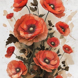 Reispapier Decoupage A3 | Klebriges Maulbeerpapier für Decoupage 16,53''X11,69'' | Blumenmuster für Decoupage PK 2077
