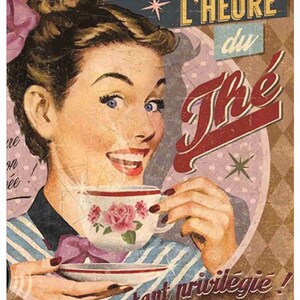 Papier de riz pour découpage A3 | Sticky Reispapier Frau 16.53''X11.69'' | Papier de riz motif femme pour découpage PR 2328