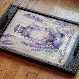 Rice Decoupage Paper A3 Size, High-Quality Sticky Rice Paper, Perfect for Crafting and Home Decor, Lavender Pattern LVNT60