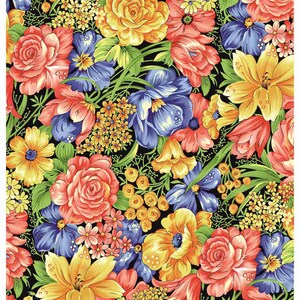 Reispapier Decoupage A3 | Klebriges Maulbeerpapier für Decoupage 16,53''X11,69'' | Blumenmuster für Decoupage PR 2126