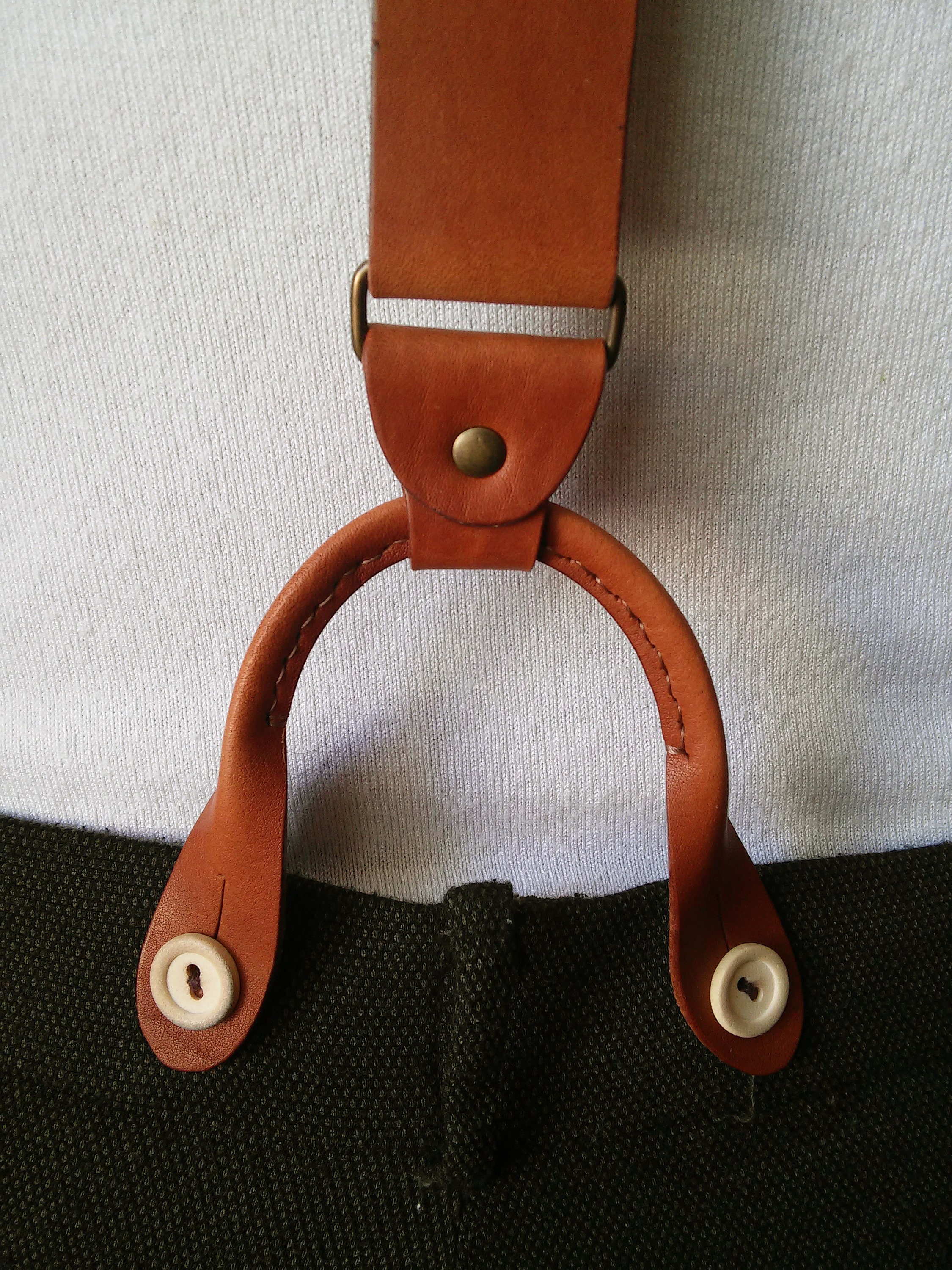 Leather suspenders IRISH FURY VINTAGE Leather Etsy