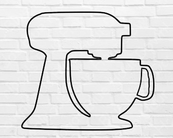 Mixer SVG, PNG, EPS, and Dxf files, Instant Digital Download, Kitchen Mixer svg, Baking svg, Mom svg, Mothers Day Clipart, Grandma, Cricut