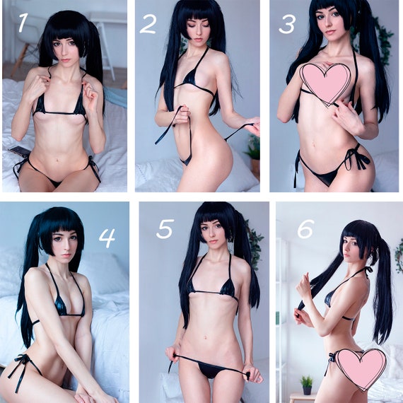 Cosplay Print School Girl Bikini Fanservice Erotic Poster Etsy