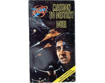 Blake's 7 VOL.4 VHS Tape Mission to Destiny / The Duel