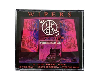 80s WIPERS 3 CD Box Set - Is This Real? - Youth of America - Over the Edge