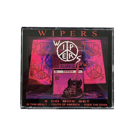 80s WIPERS 3 CD Box Set - Is This Real? - Youth of America - Over the Edge