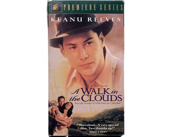 90s A Walk in the Clouds VHS Tape