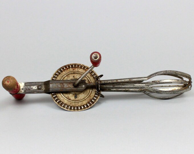 Wooden Handles Hand Mixer Made in Germany Egg Beater Etsy
