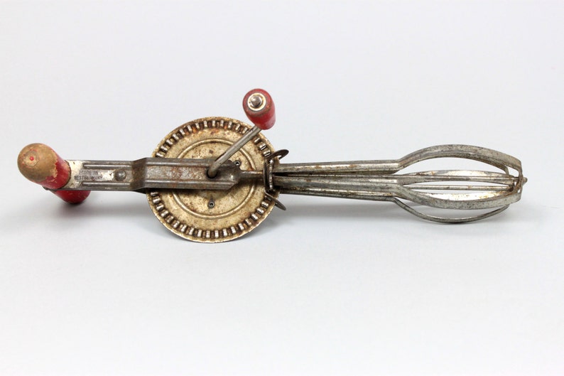 Wooden Handles Hand Mixer Made in Germany Egg Beater Etsy