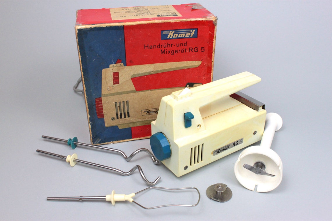 Vintage Mixer Hand Mixer 1950s Kitchen Vintage Beater Beater Electric