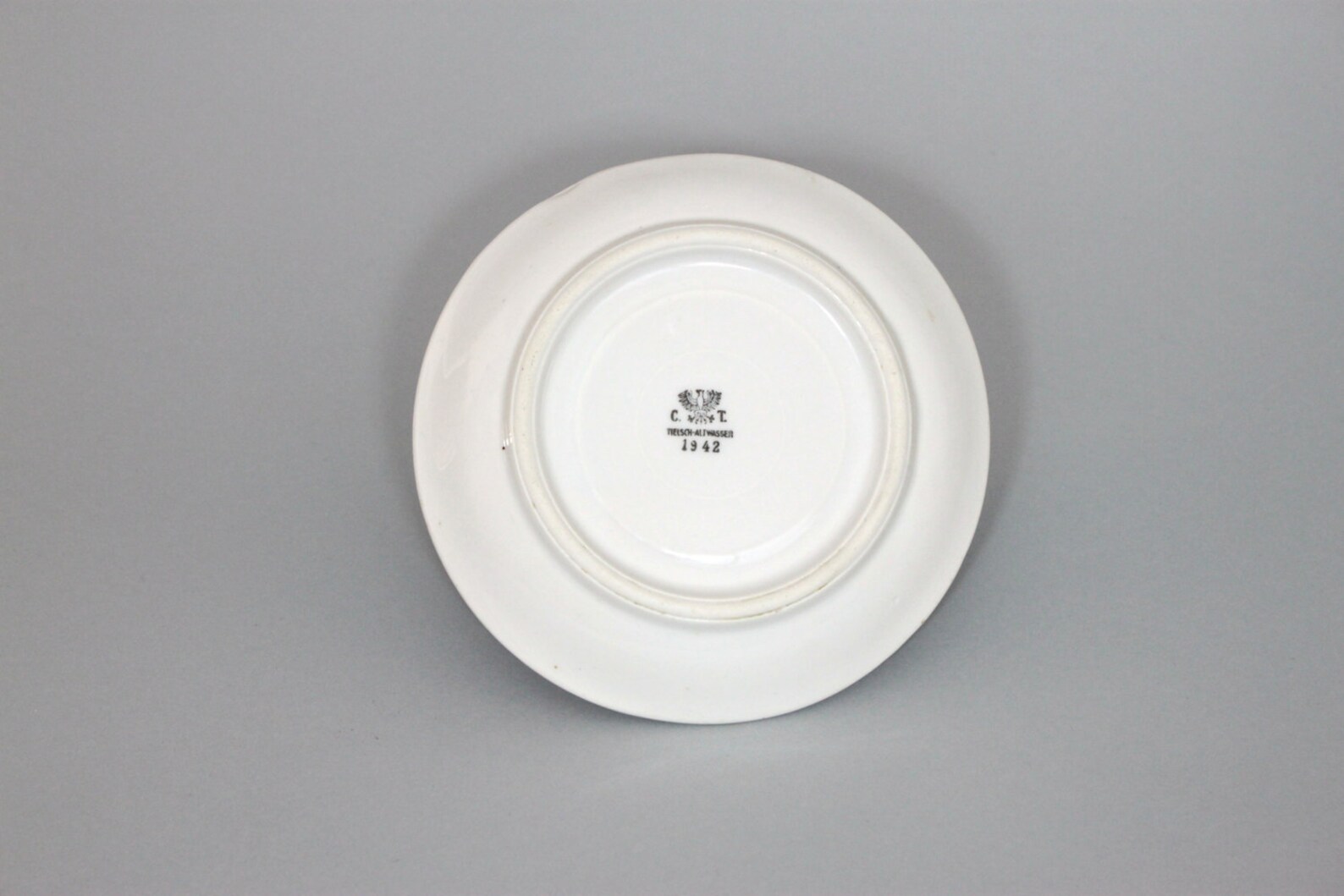 Collectible Plates WWII Plate Vintage Ceramic Saucer From Etsy