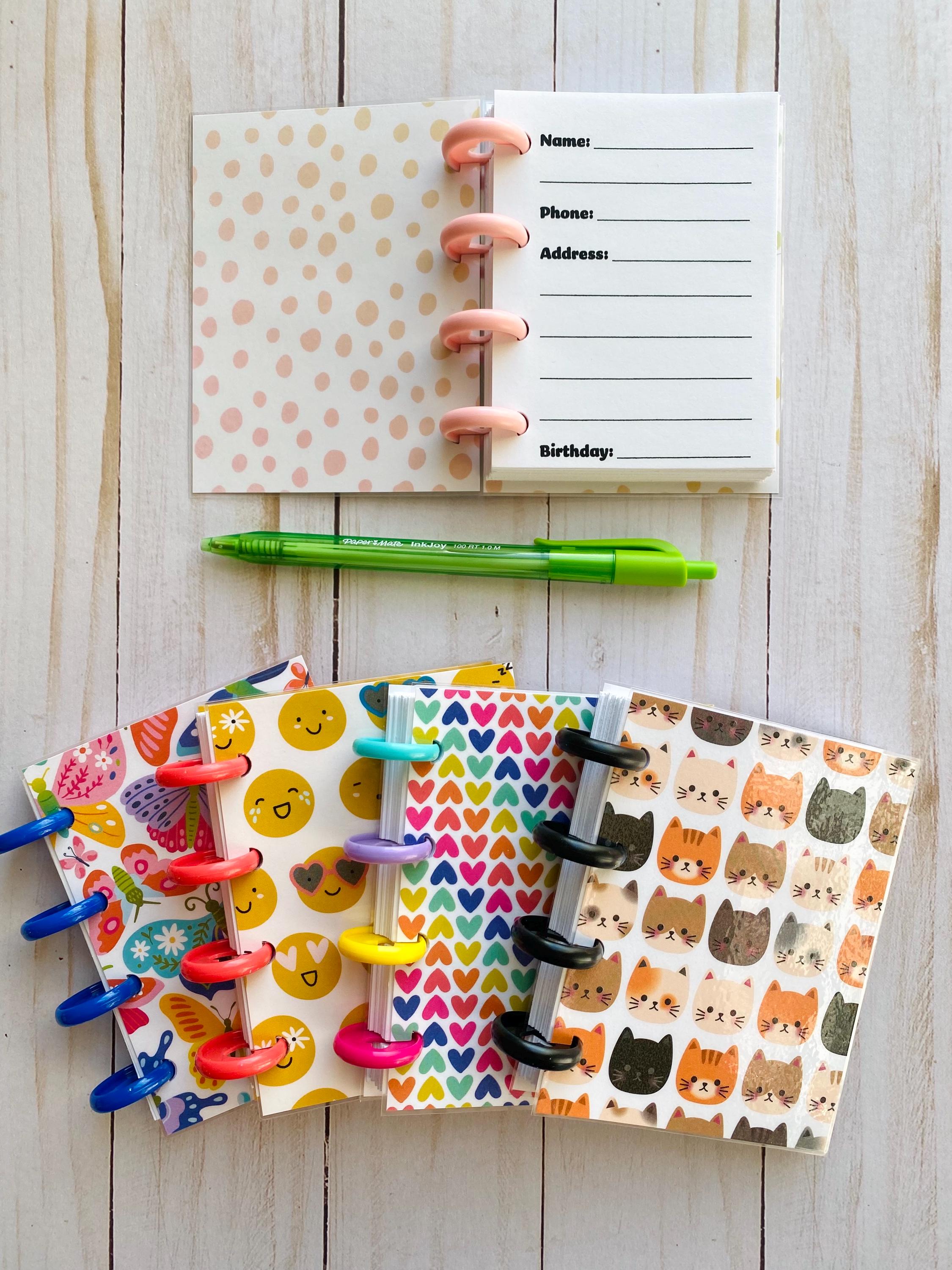 Address Book, Small Address Book, Easy to Edit, Micro Happy Notes, Mini ...