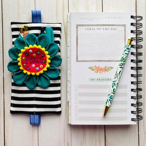 Bible Pen Pouch, Bible Journaling, Scripture Marker Bag, Bible Study, New Testament, Testament, Highlighters, Sermon Notes, Gift for Baptism