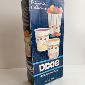 80s Dixie Cups - Etsy