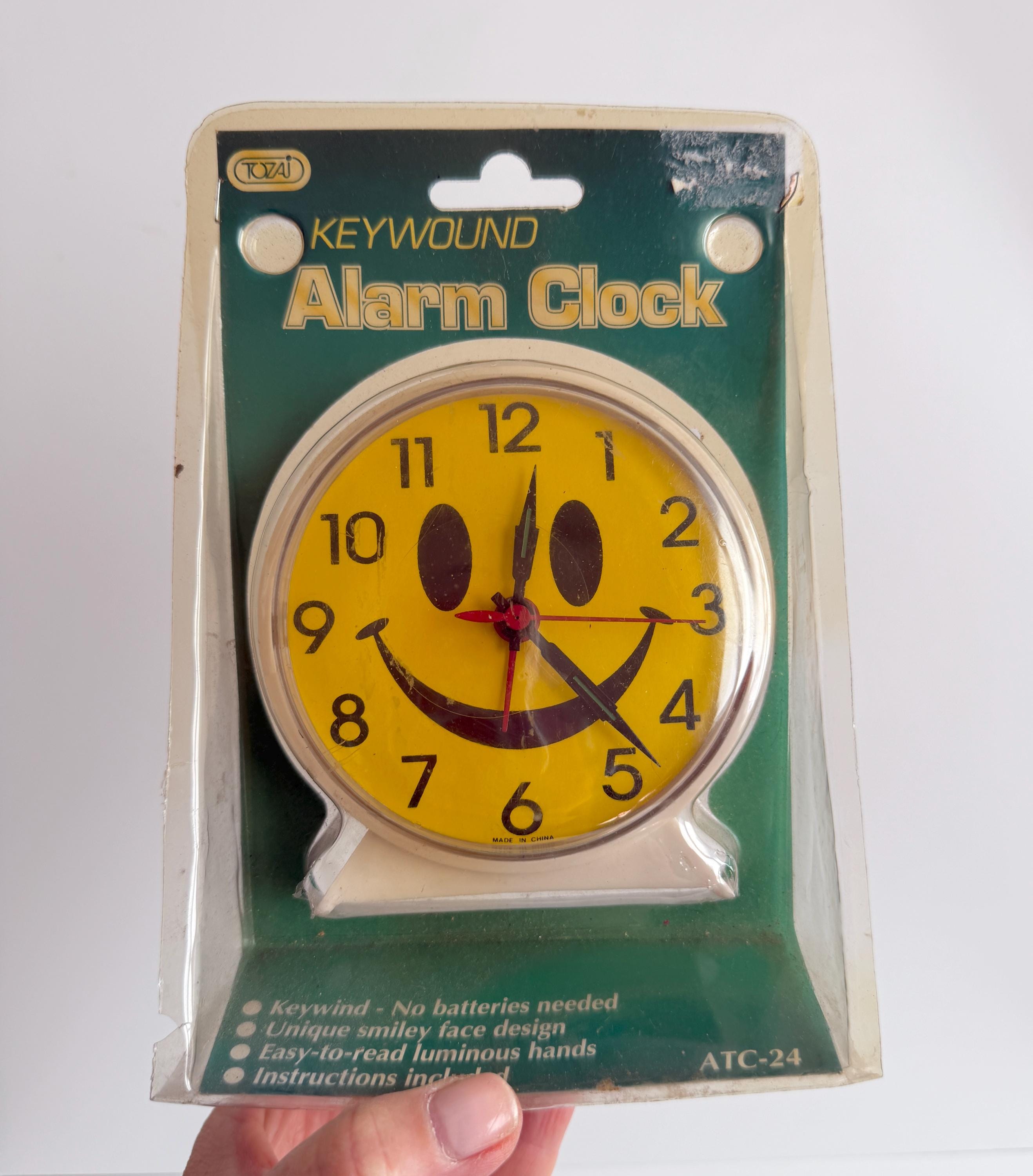 Smiley Alarm Clock - Etsy