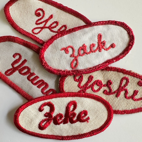 Parche De Nombre Personalizado Para Mochilas