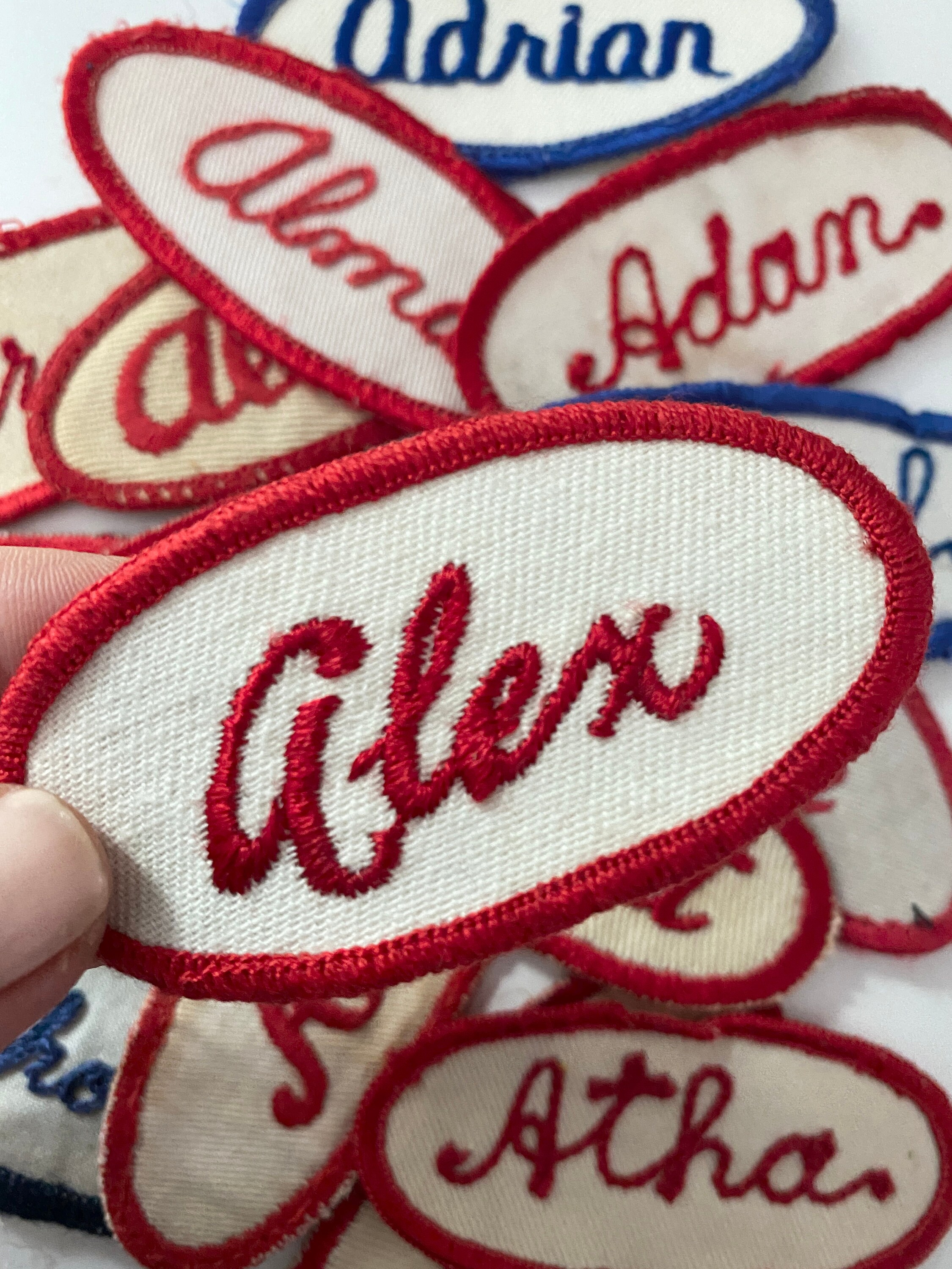 Custom Name Patch Embroidered Patch Name Plate – FIREGYPSY VINTAGE