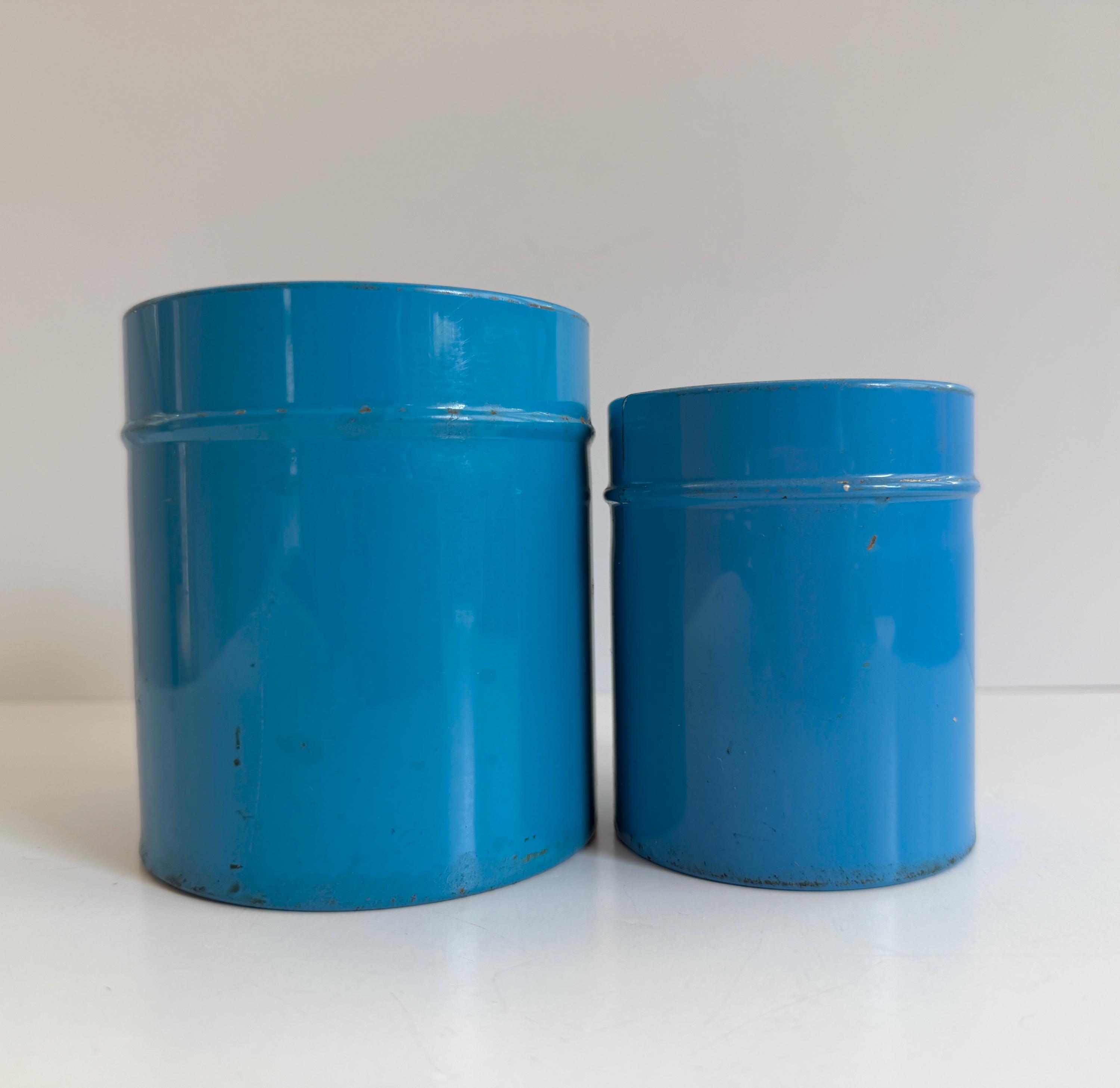Blue Canister Japan - Etsy
