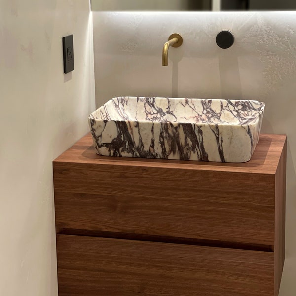 Floating bathroom vanity / sink cabinet – made to order furniture, designed for your needs