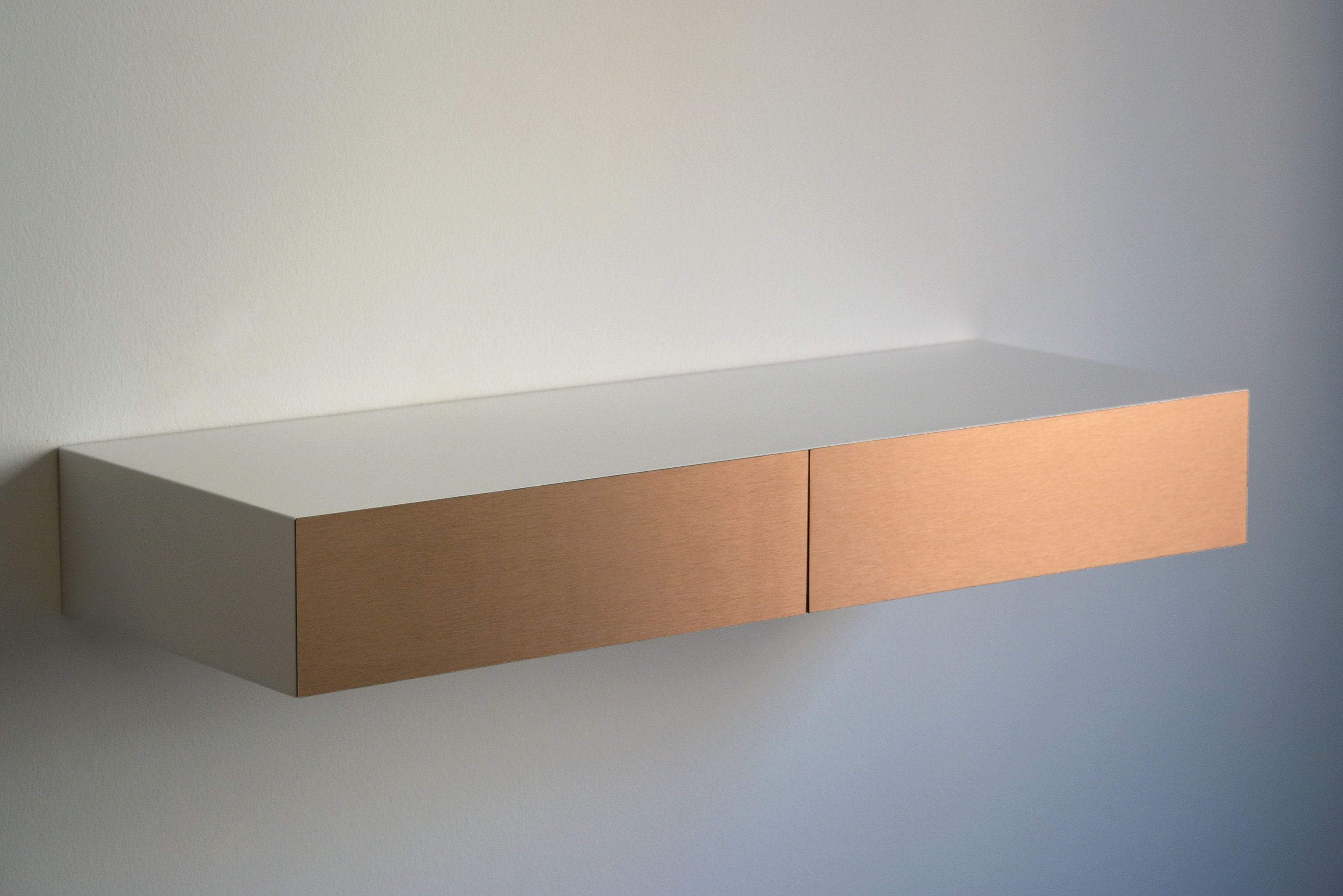 Minimalist White Floating Dressing Table / Vanity Shelf With Etsy Canada