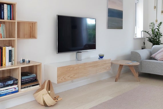 Custom made floating tv unit deals