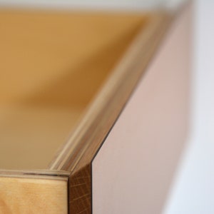 Floating nightstand with COPPER drawer image 7