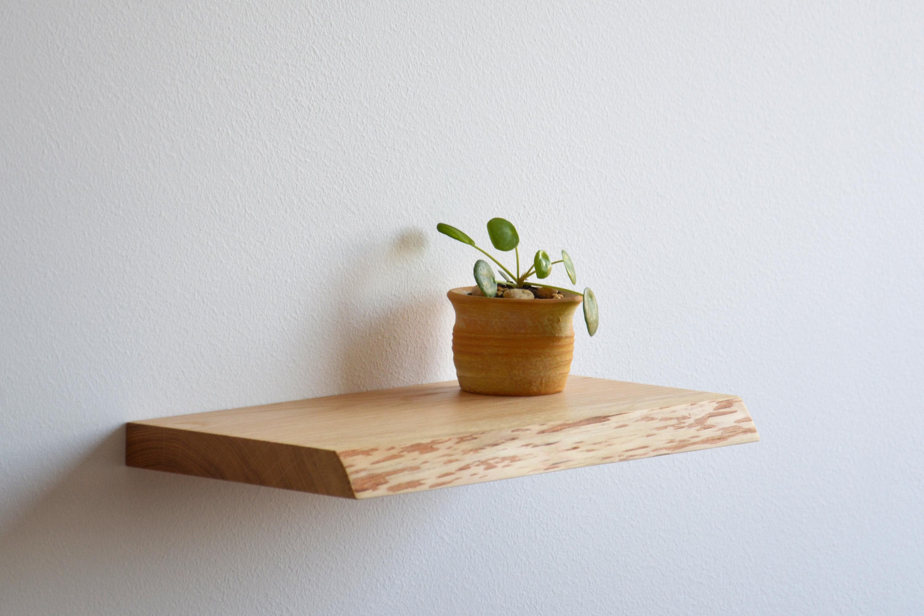 Étagère Flottante/Tablette De Chevet Flottante En Chêne/Étagère Cuisine Flottante/Étagère D'entrée