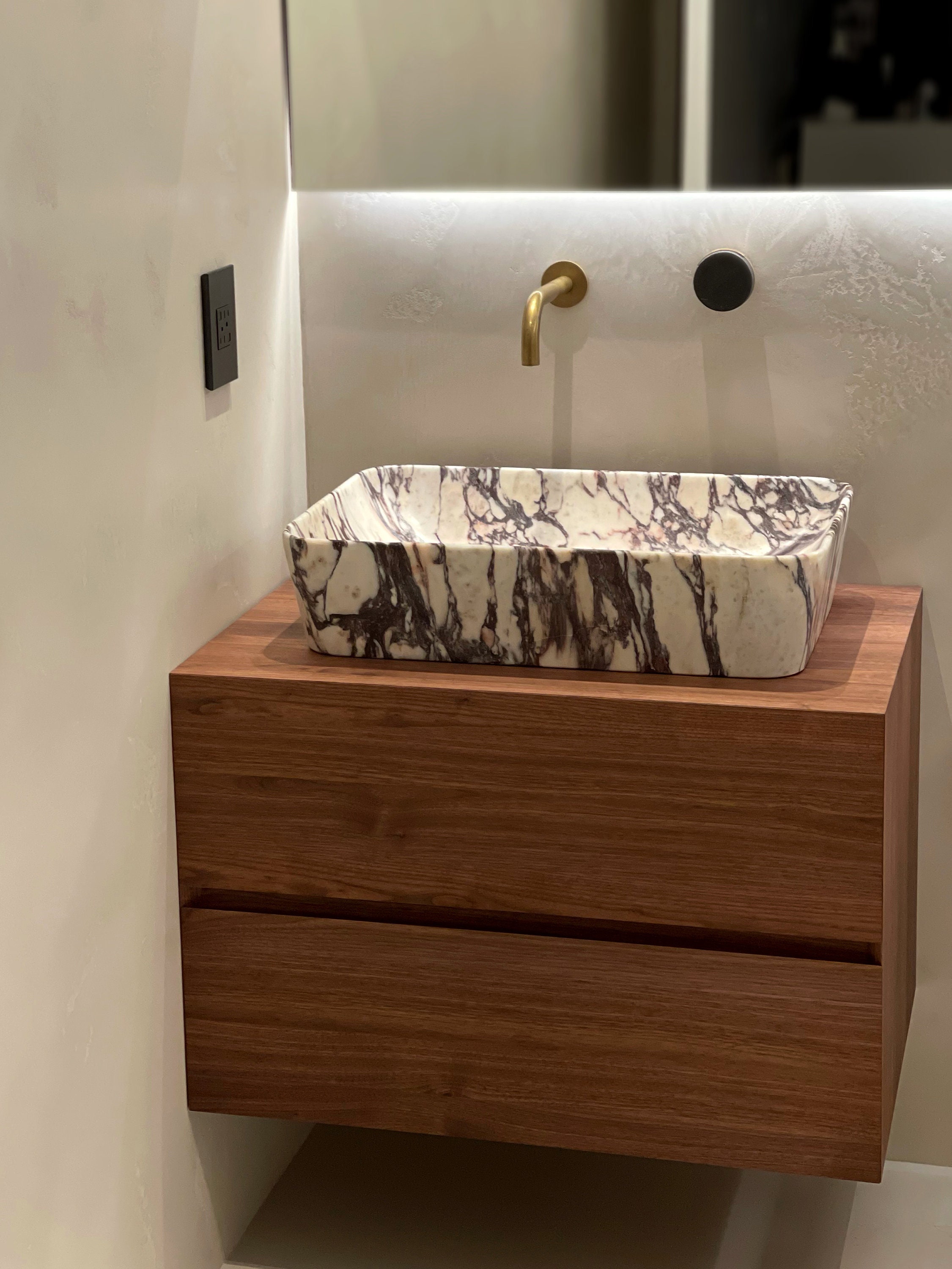 Floating Bathroom Vanity / Sink Cabinet Made to Order Furniture, Designed  for Your Needs 