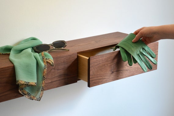 Floating shelf sale entryway table