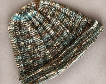 Knitting Pattern | "Allison Hat for Grown Ups" | Cozy Beanie Hat Knitting Instructions | PDF Instant Download