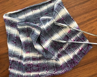 Strickanleitung | "Allison Cowl" | Cosy Gugel Strickanleitung | PDF Sofort Download