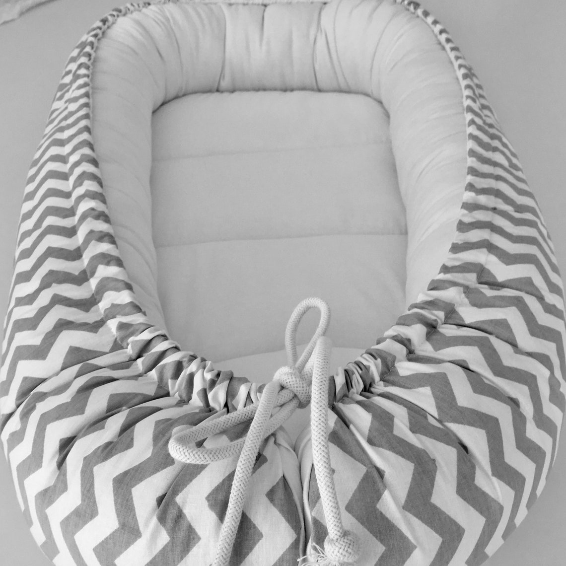BABY NEST BED Doublesided Baby Nest Bed Newborn Babynest Co Etsy
