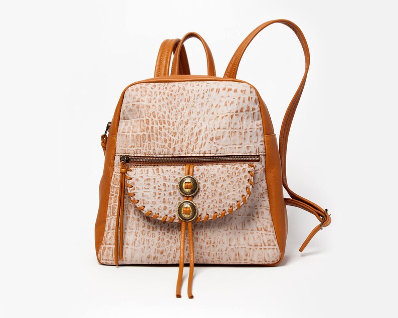 Femmes Avec Décontracté En Western Pour Poches Main Que Sac Marron Womens À Dos Cuir Petit Mini Les sdxhQrtCB