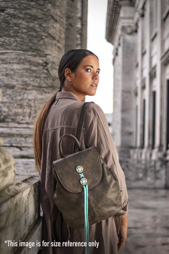 western backpack purse