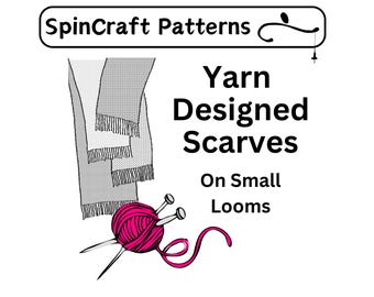 Yarn Designed Scarves Weaving Pattern