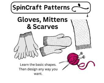 Gloves Mittens Scarves Knitting Pattern