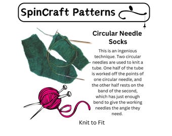 Knitting Socks on Circular Needles