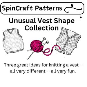 Vests Knitting Patterns: Unusual Shapes