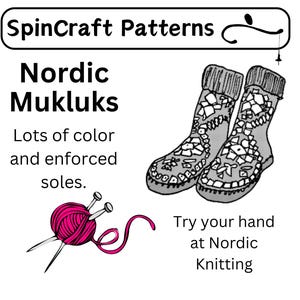 Nordic Mukluks Knitting Pattern