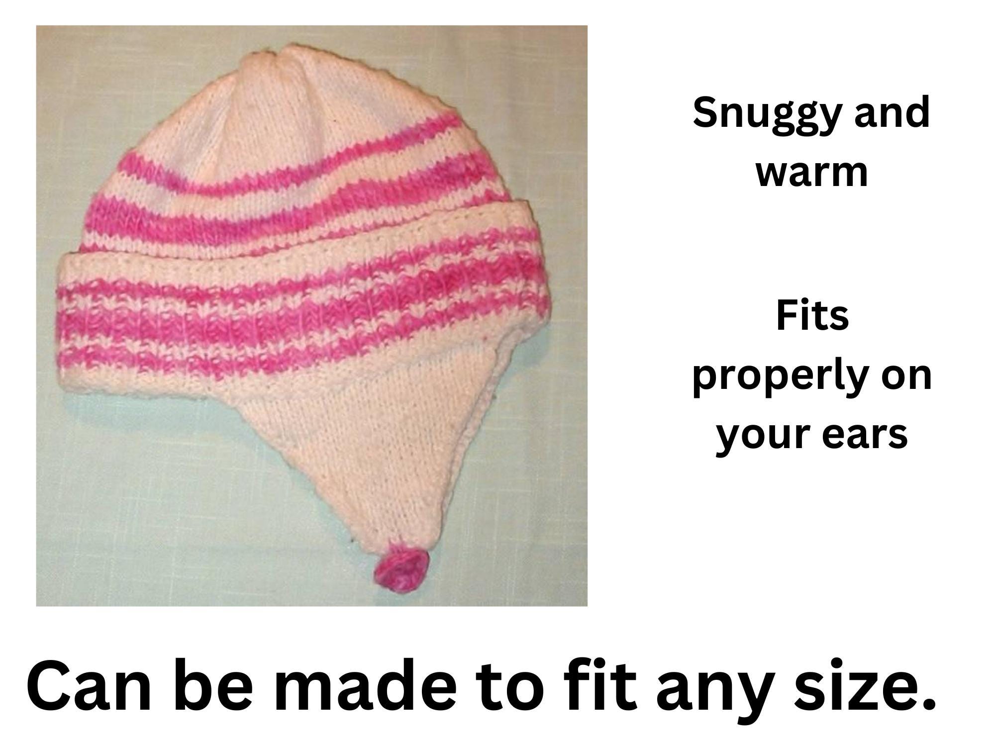Ear Flap Hat Knitting Pattern - Etsy