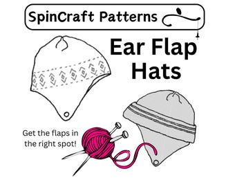Ear Flap Hat Knitting Pattern