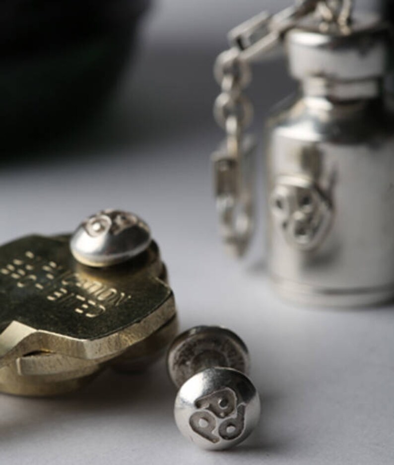 everyday carry gifts = /'pillvial/' handcuffs pendant pill case mini edc stash necklace burning man jewelry small pill box
