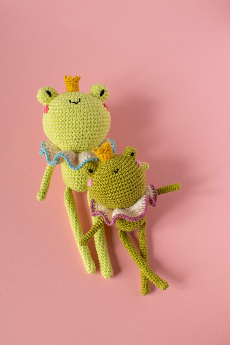crochet frog step by step frog pdf crochet pattern frog amigurumi pattern Harry the frog prince crochet pattern frog crochet tutorial