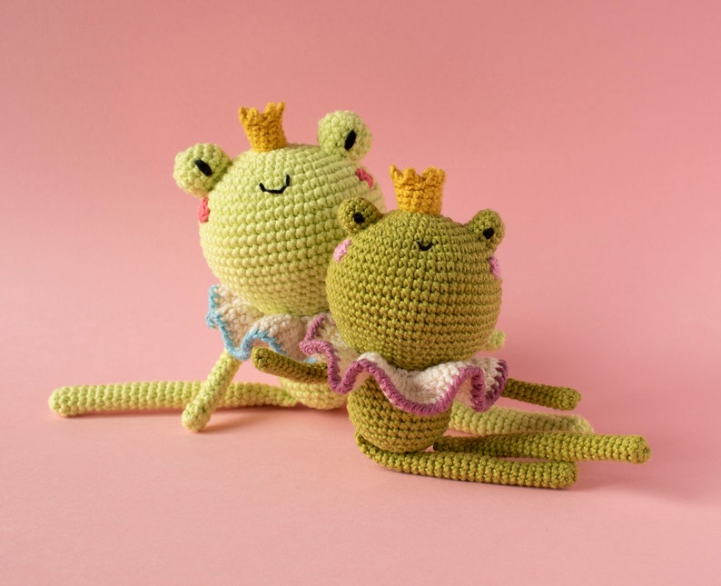 crochet frog step by step frog pdf crochet pattern frog amigurumi pattern Harry the frog prince crochet pattern frog crochet tutorial