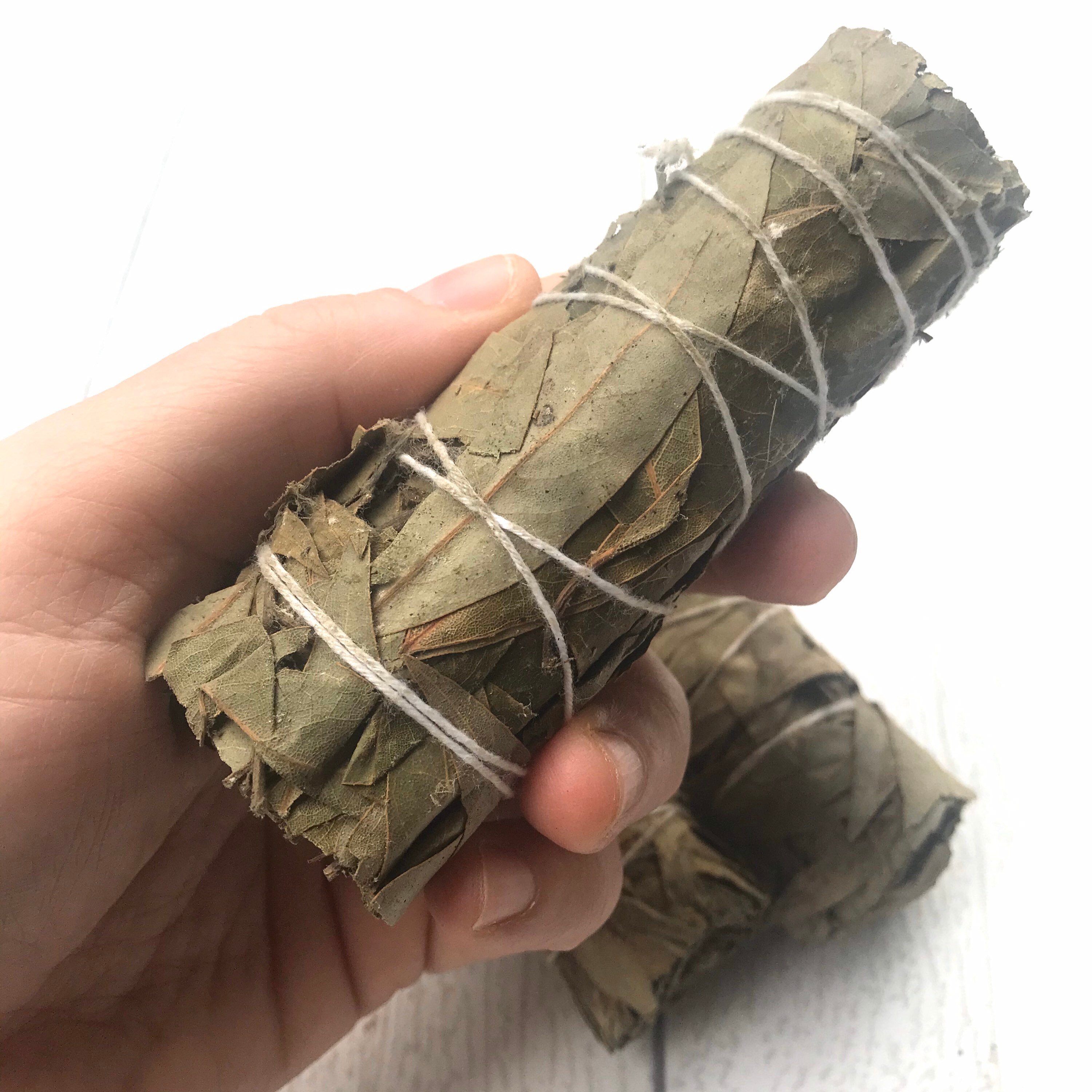 White Sage and Bay Leaf Smudge Stick 4 Etsy
