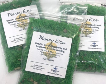 Money Rice: Prosperity Manifestation with Herbs (2 ounce)